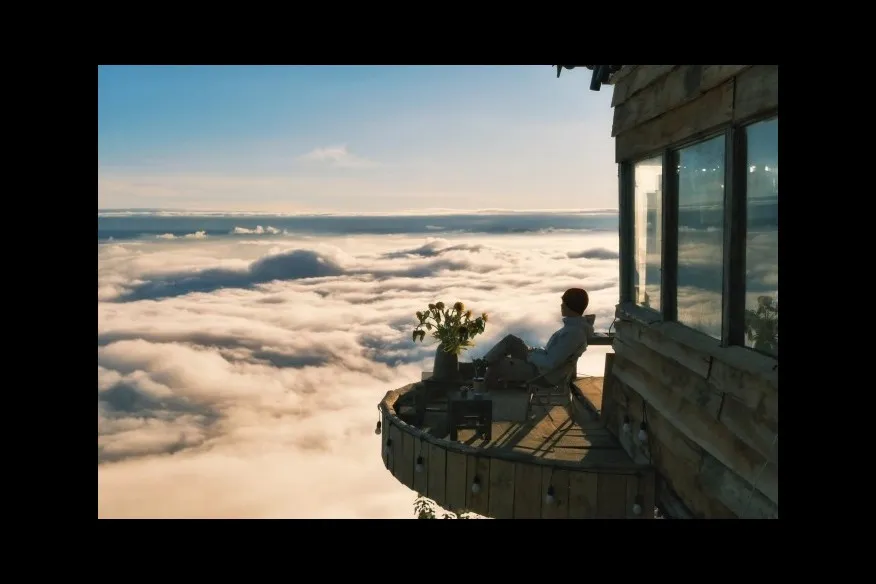 Punto panoramico per ammirare le nuvole dove “cielo e terra si fondono” a Tà Xùa