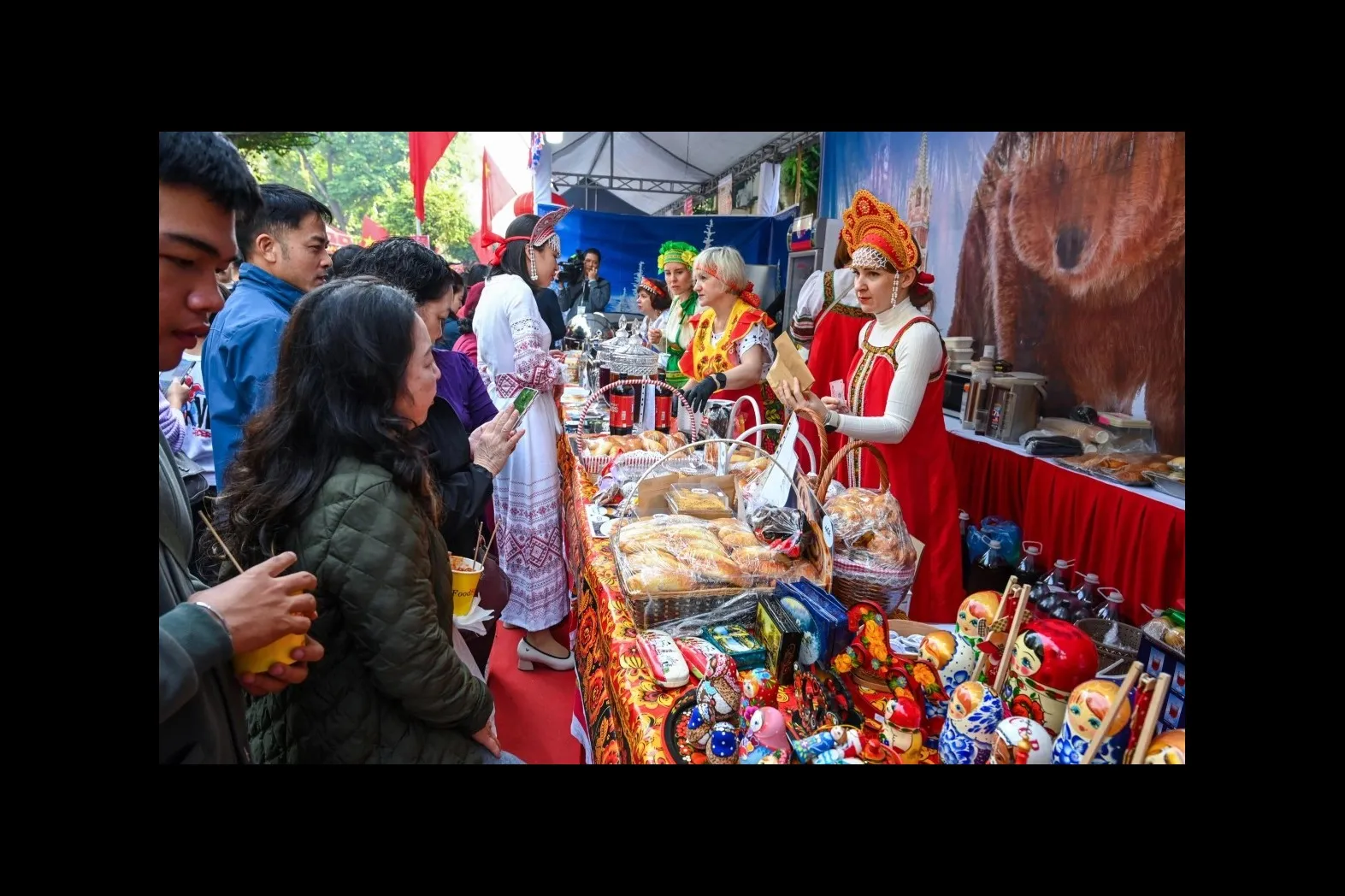 Visitatori in massa al Festival Internazionale della Gastronomia