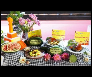 Más de 100 deliciosos platos de cangrejo de Cà Mau para que los visitantes degusten